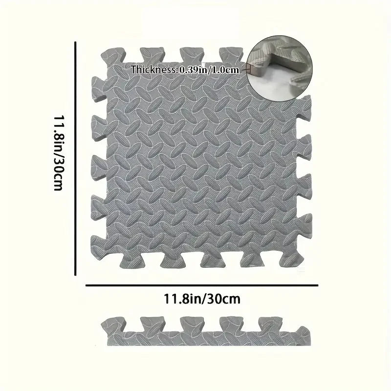 30x30cm 16 Pcs Interlocking Yoga & Home Gym Mat