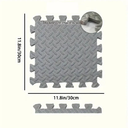 30x30cm 16 Pcs Interlocking Yoga & Home Gym Mat