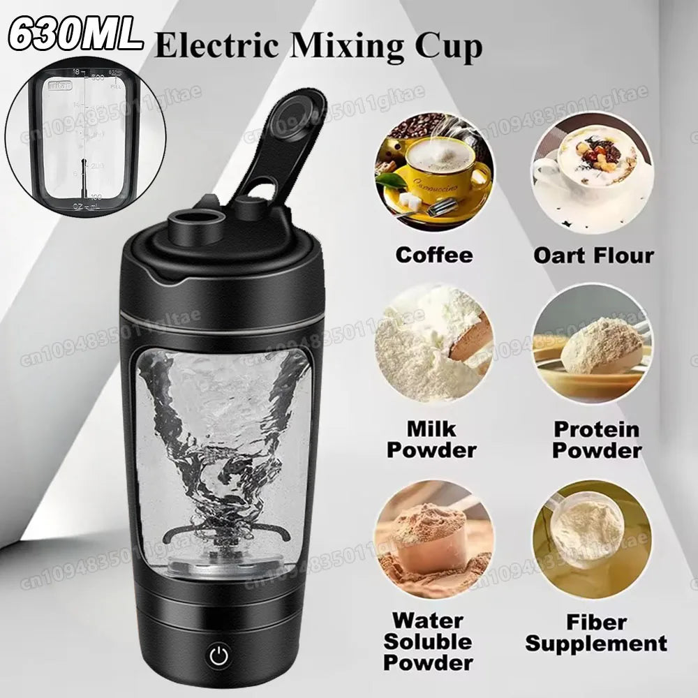 650ml USB Electric Portable Shaker Bottle