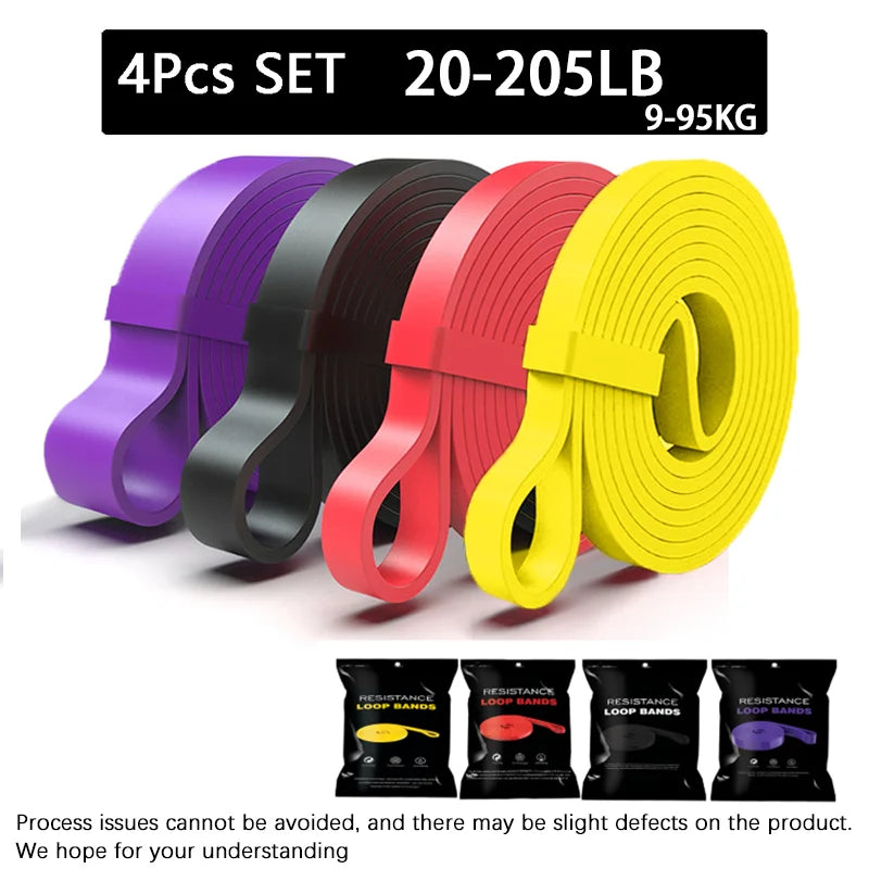 20~230lbs Heavy-Duty Resistance Bands