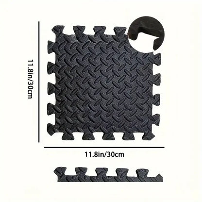 30x30cm 16 Pcs Interlocking Yoga & Home Gym Mat