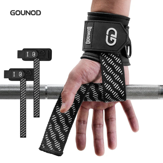 2Pcs Weightlifting Wrist Straps