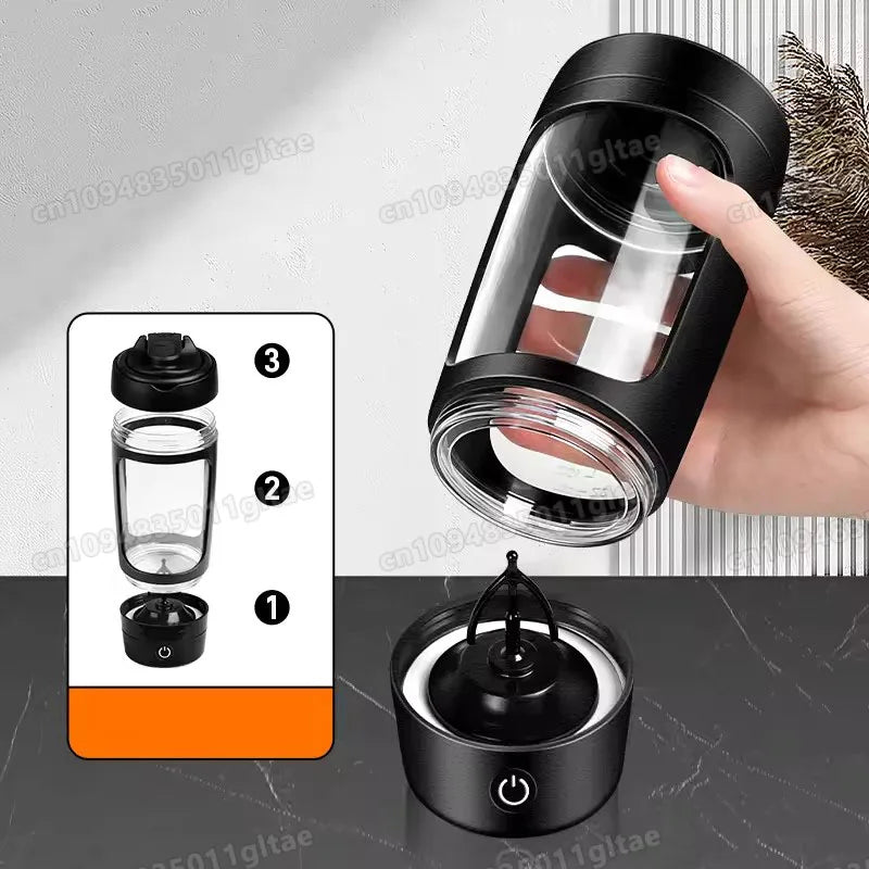 650ml USB Electric Portable Shaker Bottle