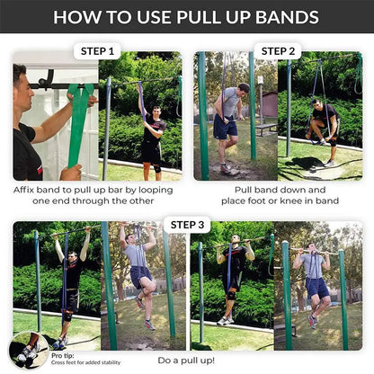 20~230lbs Heavy-Duty Resistance Bands