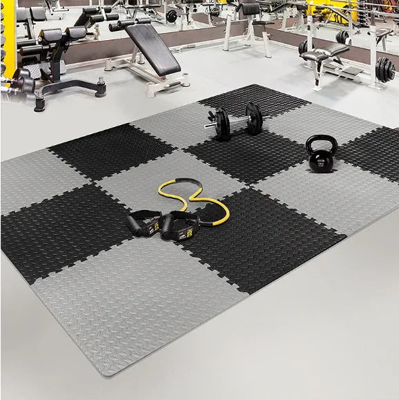 30x30cm 16 Pcs Interlocking Yoga & Home Gym Mat