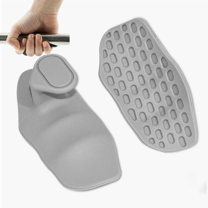 Anti-Slip Ergonomic Rubber Grips for Weightlifting