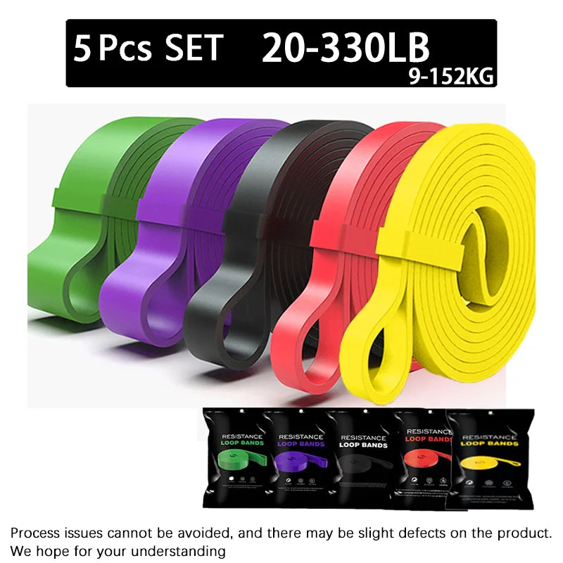 20~230lbs Heavy-Duty Resistance Bands