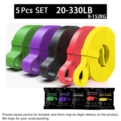 20~230lbs Heavy-Duty Resistance Bands